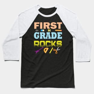 first grade rocks Baseball T-Shirt